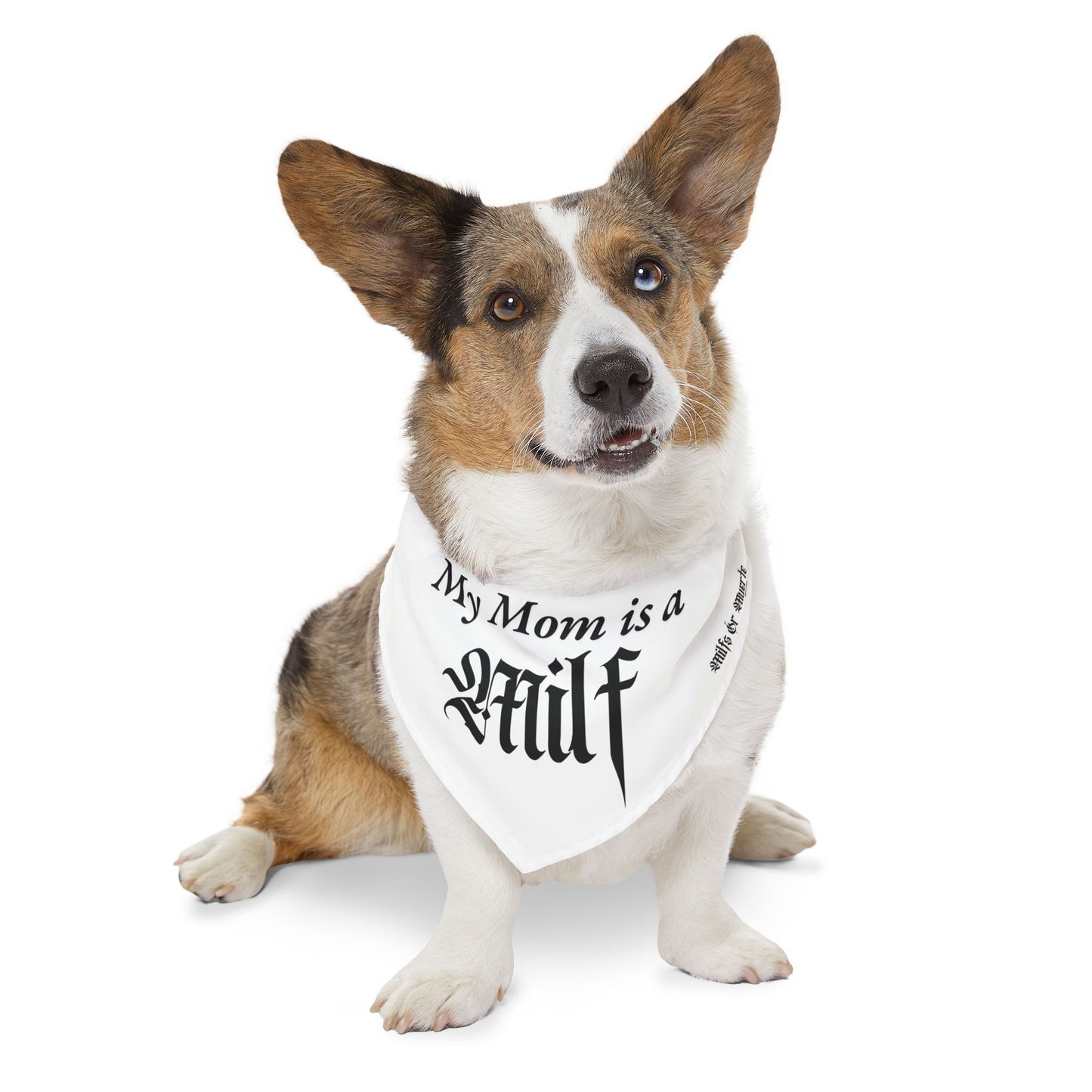 Milfs Or Muerte Pet Bandana Collar
