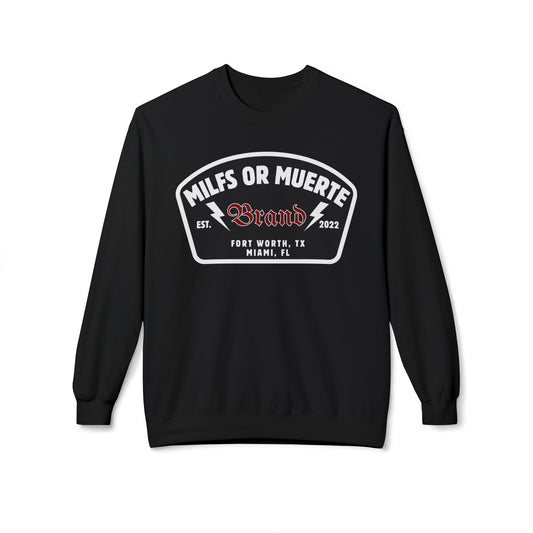 Midweight Fleece Crewneck Sweatshirt By Milfs Or Muerte