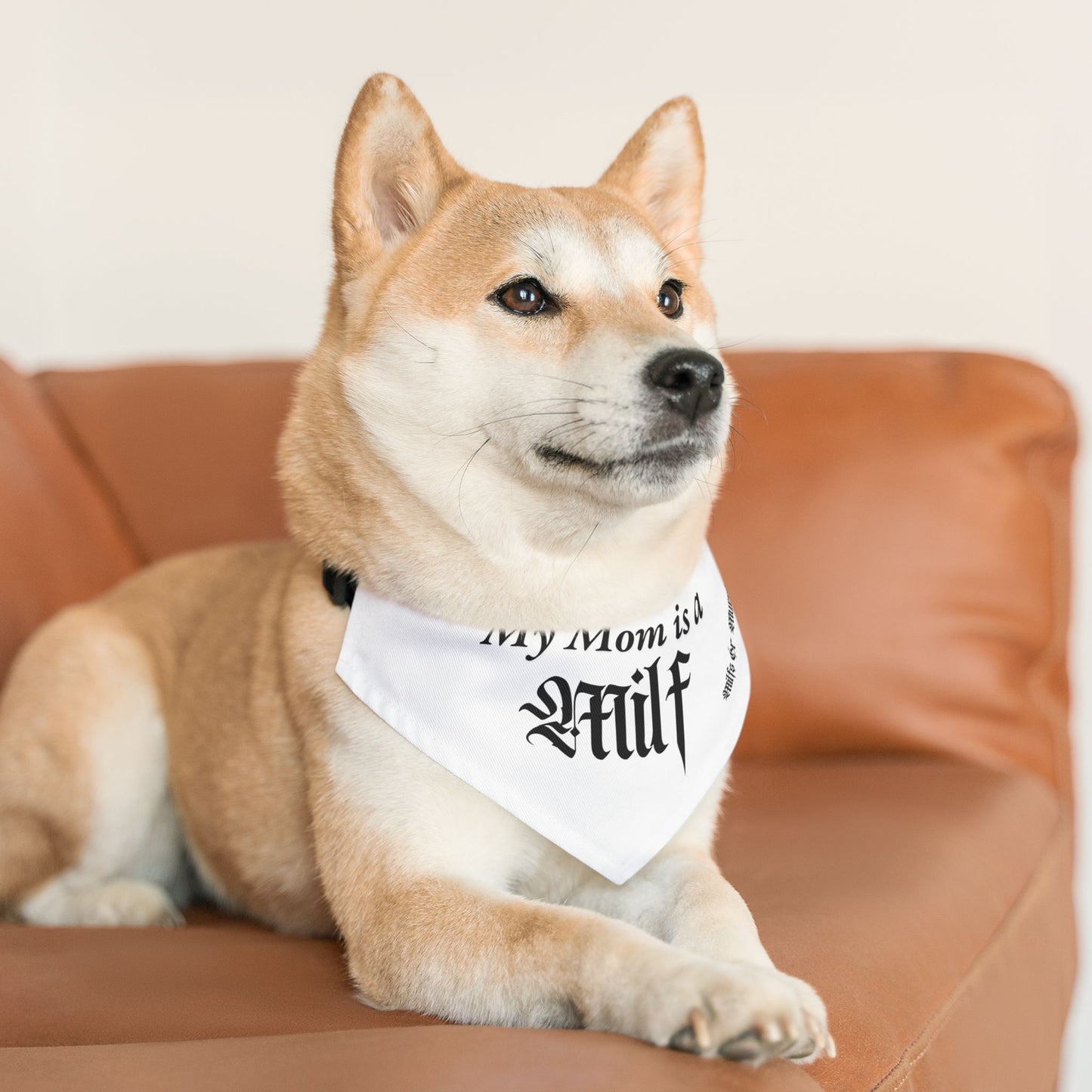 Milfs Or Muerte Pet Bandana Collar